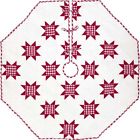 42509 Vhc Brands Red Emmie Farmhouse Christmas Decor Patchwork 0840528168840
