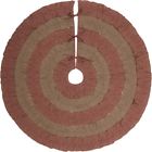 42610 Vhc Brands Reversible Cotton Christmas Tree Skirt Decor 0840528169854