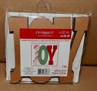 429879 Celebrate It Christmas Corrugate Craft Plaque Handmade Holidays 886946730887