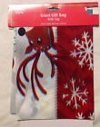 430000673155 Holiday Style Giant Christmas Gift Bag Reindeer Plastic