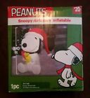 430000697441 Gemmy New Ft Peanuts Snoopy Woodstock Led Christmas