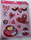 430001018559 Dolgen Sweet Treats Various Heart Styles Sizes Clings