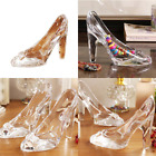43235-41781 Crystal Glass Bowknot Slipper Shoes Decoration Bridal Bride 9978979884369