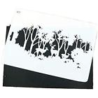 43396175808 Christmas Tree And Deer Diy Craft Hollow Layering 675234366569