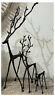 4387838 Pottery Barn Bronze Sculpted Reindeer Christmas Large Medium Small Set