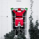 Zn9090162 43in Christmas Hanging Santa Claus Decoration Yard Climbing Xmas Party Ornament