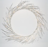 443051180008 Restoration Hardware White Birch Wreath With Led Warm
