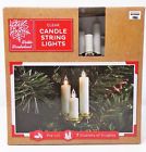 444444069665 Winter Wonderland New Indoor Clear Candle Stick String Lights Clusters
