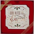 472092 Grasslands Road Christmas Bless Us Everyone Trinket Dish Nib