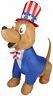 48973 Gemmy Airblown Inflatable Of July Patriotic Uncle Sam 086786489734