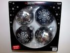 490651560372 The Christmas Shoppe New Nwt Ornament Set Round