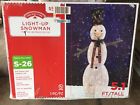 493-151162150-0 Holliday Time Holiday Snowman Light Sculpture Lights Coated 029944524311