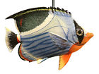 4orn07 Charlotte International Nautical Tiki Tropical Fish Christmas Ornament Inch