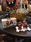 5059805 Pfaltzgraff Lifetime Brands Camp Jingles Salt Pepper Shaker Christmas Holiday