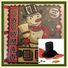 50995 Running Press Mini Snowman In Box Craft Kit 048693421108
