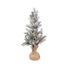 519536 Pomeroy Winters Edge Frosted Evergreen And Burlap Twenty 769072519536