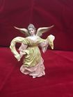 524b Eda Mann Fine Bisque Milano Porcelain Sculpture Hanging Ornament