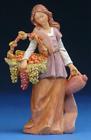 89945264913 57526 Fontanini Bethany Woman With Grapes Italian Nativity Village