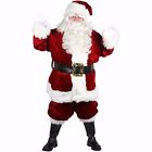 130483 58-62 9598 Halco Santa Claus Adult Suit Men Costume Xxl Large For Christmas Halloween New 039965959801
