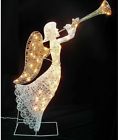 58413028x Christmas Glittering White Angel Brand New Warm Holiday Decor Led Outdoor Lightning 894029584135