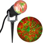 585908 Gemmy Led Light Show Projection Kaleidoscope Swirling Lights Red Green