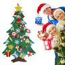 6086848588997 Unbranded Children Kid Diy Felt Christmas Tree Xmas