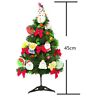 6086854832510 Unbranded Xmas Artificial Christmas Tree Snowman Hat Pendant