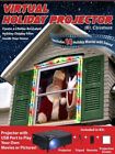 61298 Christmas Virtual Holiday Projector Indoor Animated Window Decor Home Xmas