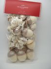 6179531 Pottery Barn Felt Acorn Leafs Ivory Silver Christmas Garland
