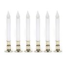 6204-02ww Darice Ea Battery Operated Warm White Led Window Candles Timer