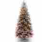 62189 Artificial Christmas Tree 600 Clear Lights Metal Stand Room Decoration Gift New 742834462189