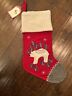 6317921 Pottery Barn Kids Nwt Nordic Polar Bear Red Wool Christmas