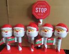 639277154903 Solar Powered Santa Stake Lights Plus Sign Pack