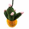 640746030093 Undisclosed Felt Prickly Pear Ornament Silk Road Bazaar