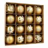 643459439566 Blivalley Christmas Ball Ornaments Inch Decor Mixed Shat