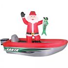 0267539 64657 Holiday Time Inflatable Santa 026753646579
