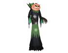 64669x Unbranded Halloween Inflatable Pumpkin Reaper Giant Decor Airblown Lighted Yard Decoration 67866 41125