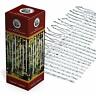 651536303266 Northpolexpress Twisted Clear Glass Icicle Christmas Ornaments For