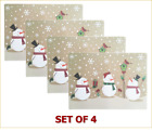 651896544156 Winter Wonderland Holiday Set Of Snowman Trio Laminate