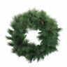 6538770 Darice Green Long Needle Pine Artificial Christmas Wreath 009312388622