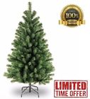 658294799485 Goplus Artificial Christmas Tree Spruce Hinged Metal Stand