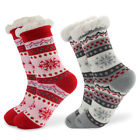 664271378215 Ezgo Christmas Womens Thick Knit Sherpa Lined Cozy