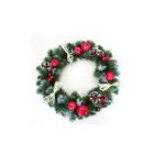 670579396769 Bestpysanky Frosted Straw Bows Apples Berries Pine Cones