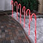 672097 Christmas Led Candy Canes Set Indoor Outdoor Yard 7110103672097