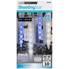 672842 Gemmy Lightshow Shooting Star Icy Blue Led Icicle 086786359648