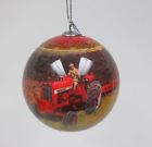 674284122217 Unbranded Farmall Farm Scene Ball Christmas Ornament