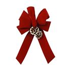 681884202751 Holiday Living Christmas Bows Set Of Red Velvet