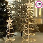 69-918r Branded Led Clear Spiral Tree Christmas Decor Outdoor 764878699185