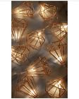 694202124994 Studio Mercantile Novelty Copper Terrarium Led Sring Lights