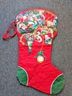 6952658840276 Now Designs Design Well Made Hooked Christmas Stocking
